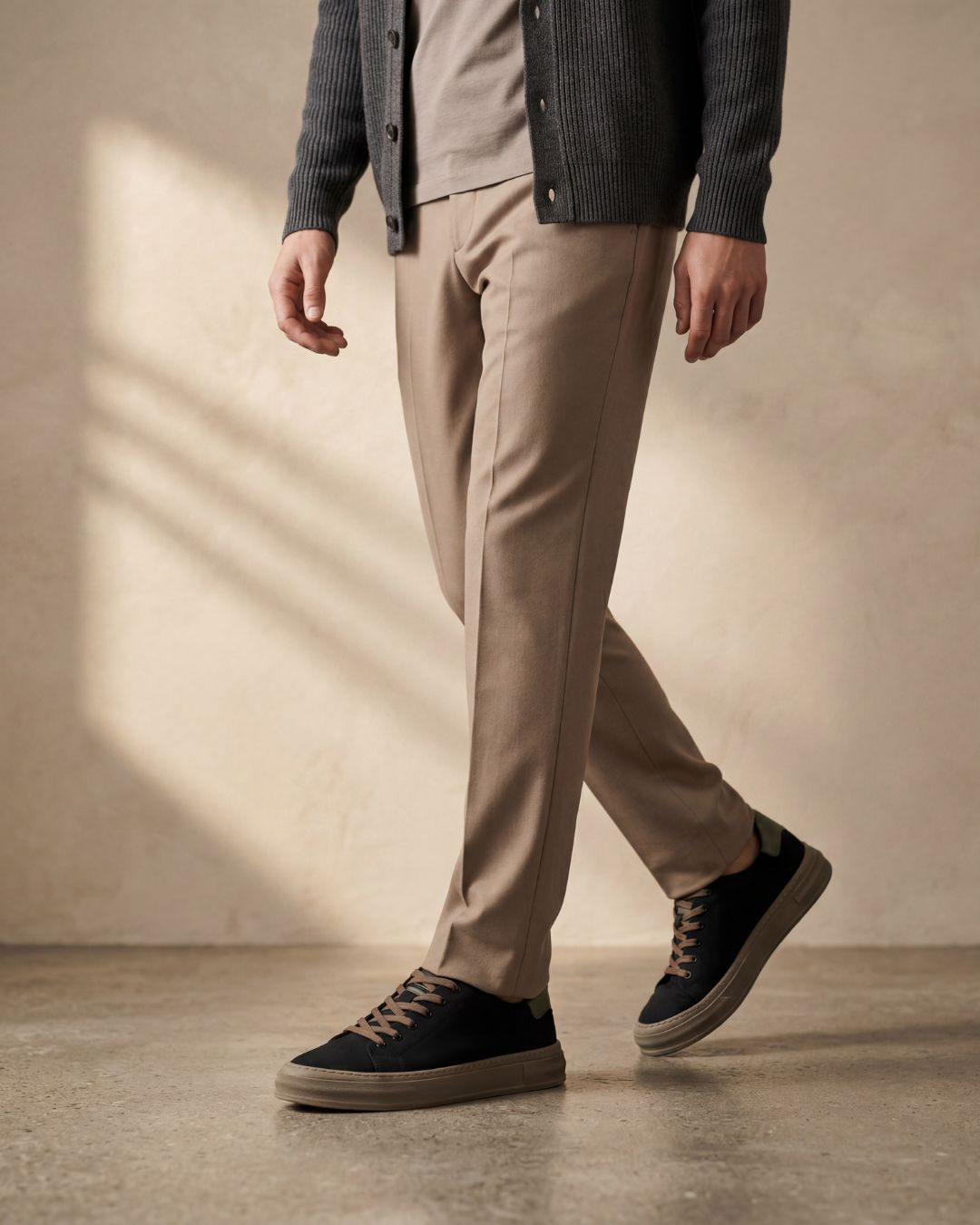 Canvas Sneakers Heren Minimalistisch Design