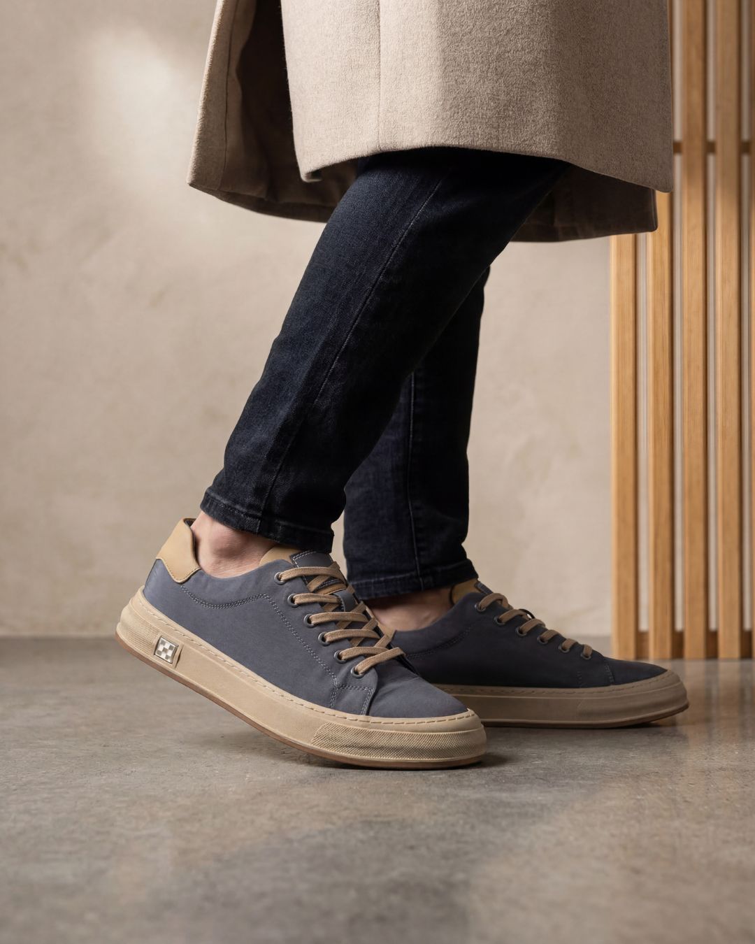 Canvas Sneakers Heren Minimalistisch Design