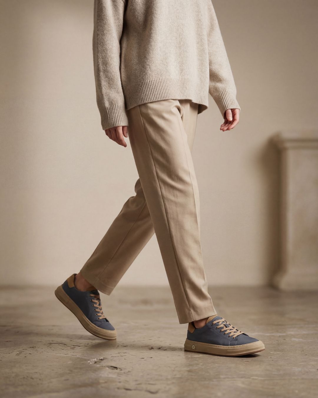 Canvas Sneakers Heren Minimalistisch Design
