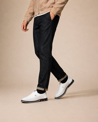ARDELIO - Lorenzo Slip-On | Minimalist Leather Slip-On - ARD-LSP-IV-7