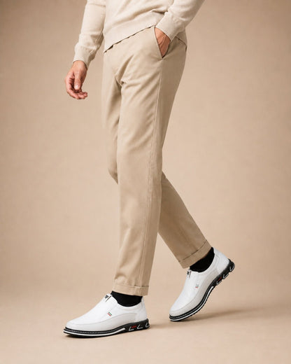ARDELIO - Lorenzo Slip-On | Minimalist Leather Slip-On - ARD-LSP-IV-7