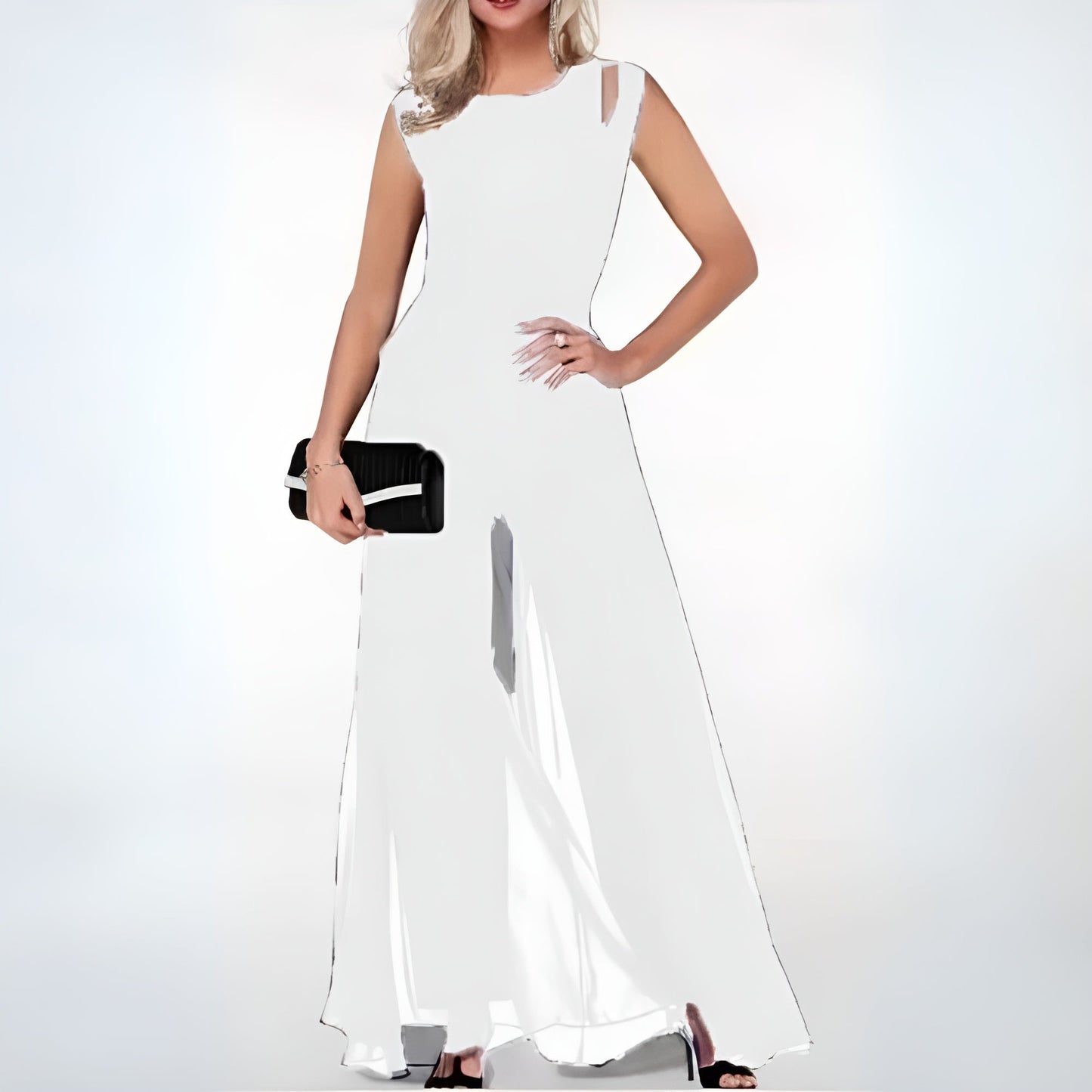 Noa - Stijlvolle Mouwloze Jumpsuit