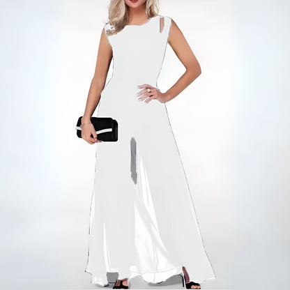Noa - Stijlvolle Mouwloze Jumpsuit