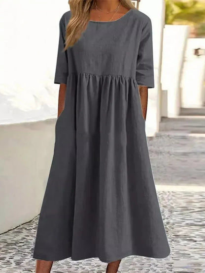 Livia - Ademend Zomerjurk