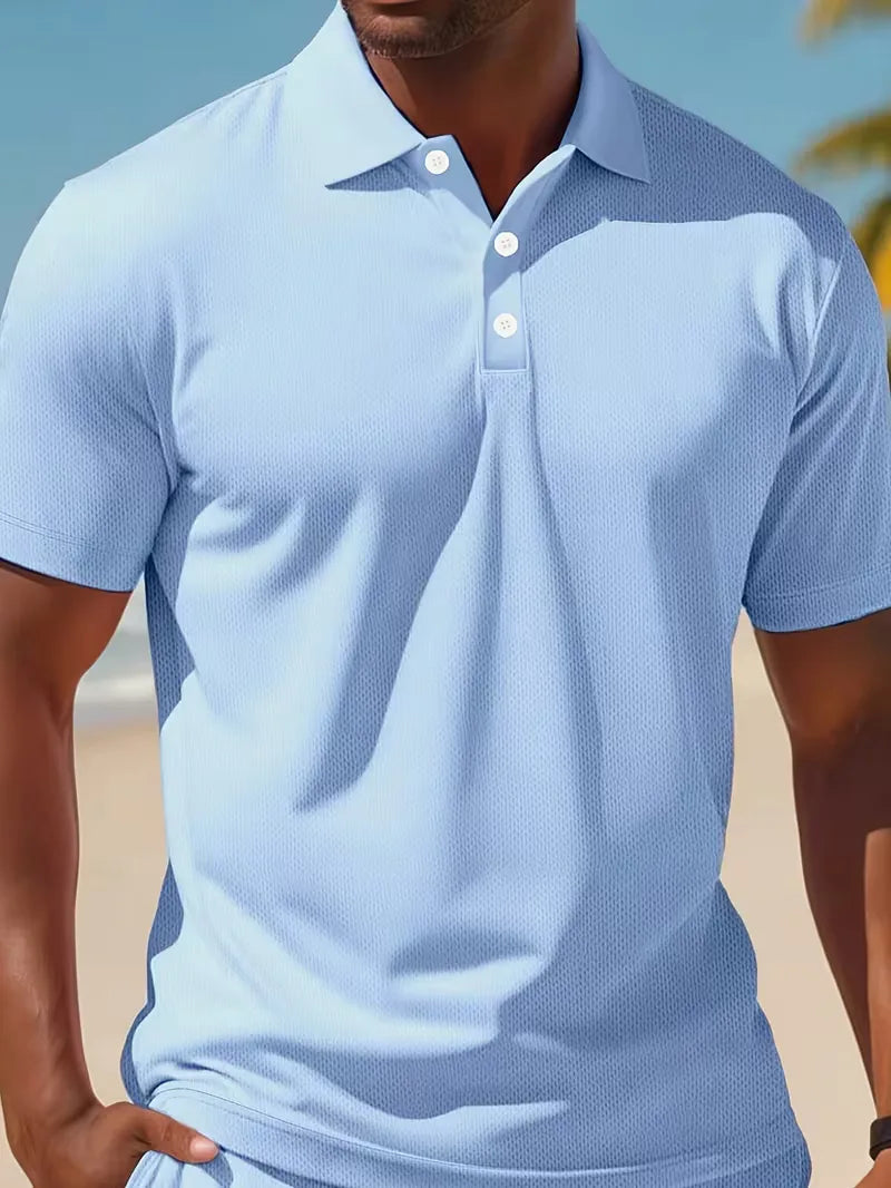 Heren Polo Set met Short - Zomer Co-ord Tweedelig