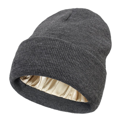 Hatty - Satijnen Binnenvoering Beanie