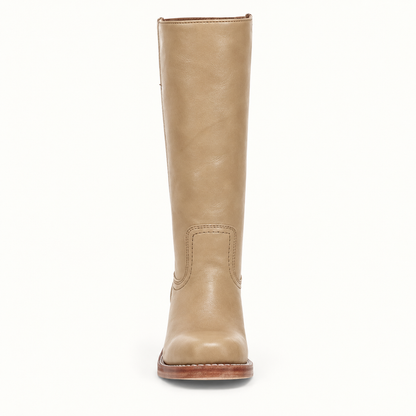Dames Leren Laarzen – Exclusief, Luxe, Hoogwaardig Leer, Casual voor Thuis en Buiten