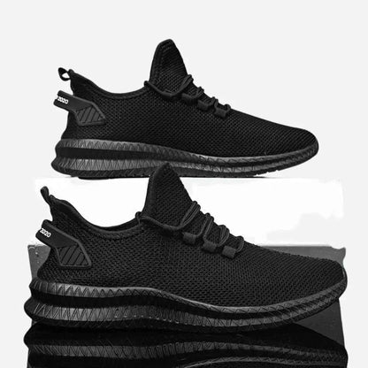 Women's Breathable Chunky Sole Lightweight Lace-Up Sneakers - Casual shoes - Photo 2