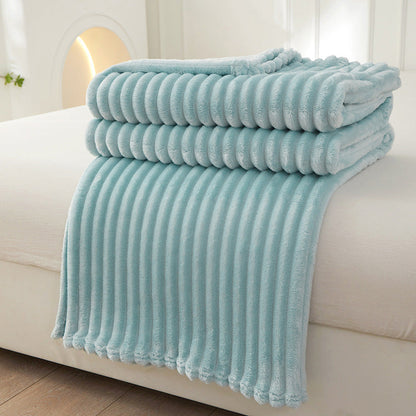 Plaid Grofgebreide Structuur Plaid voor Bank of Bed | Groot
