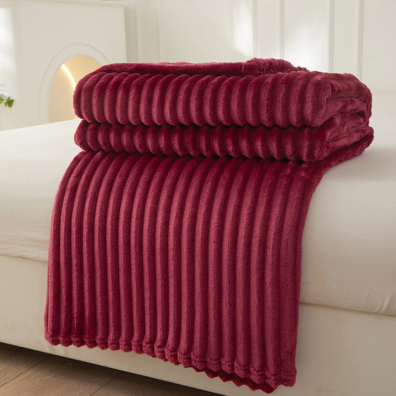 Plaid Grofgebreide Structuur Plaid voor Bank of Bed | Groot