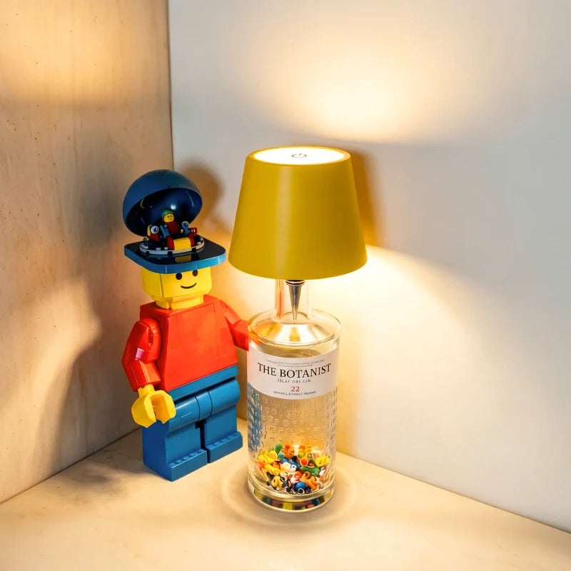 Flessenlamp LED Oplaadbaar - Dimbare Sfeerverlichting voor Flessen