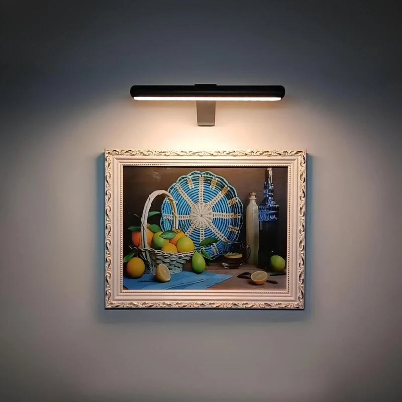 Draadloze Wandlamp voor Kunst – Oplaadbare LED Verlichting met Afstandsbediening