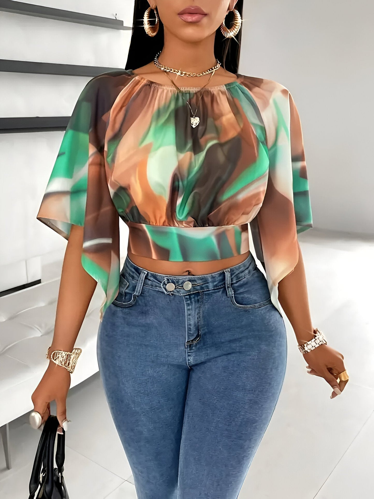 Blair - Tie-Dye Blouse