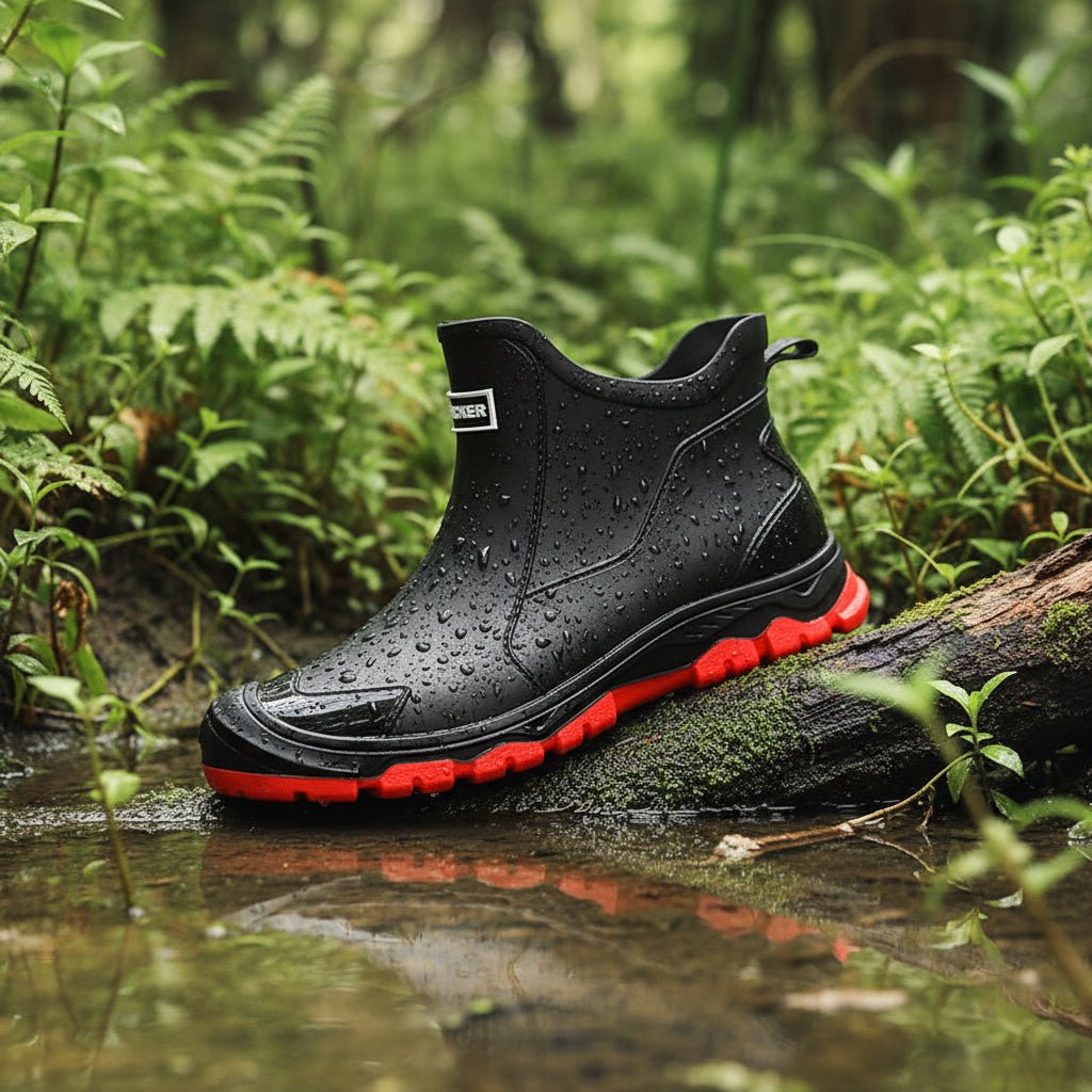 Dames Regenlaarzen Waterdicht Rubber met Antislipzool