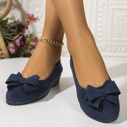 Dames Orthopedische Platte Schoenen met Strikdetail