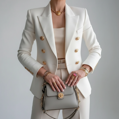 Zara | Women's Double-Breasted Blazer - Image 1
