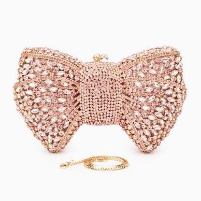 Elegant clutch bag in soft leather, featuring a sleek design with gold tone clasp and subtle textured finish — view — view 22