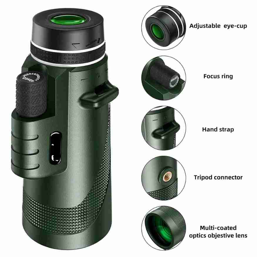 Compact 600x Ultra - Zoom Monocular - Monocular - Wild Eye Vision