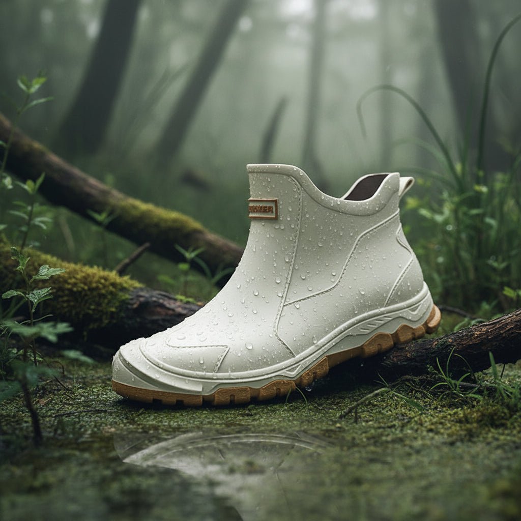Dames Regenlaarzen Waterdicht Rubber met Antislipzool