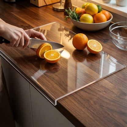 Acryl Snijplank voor Aanrecht - Extra Dik en Antislip