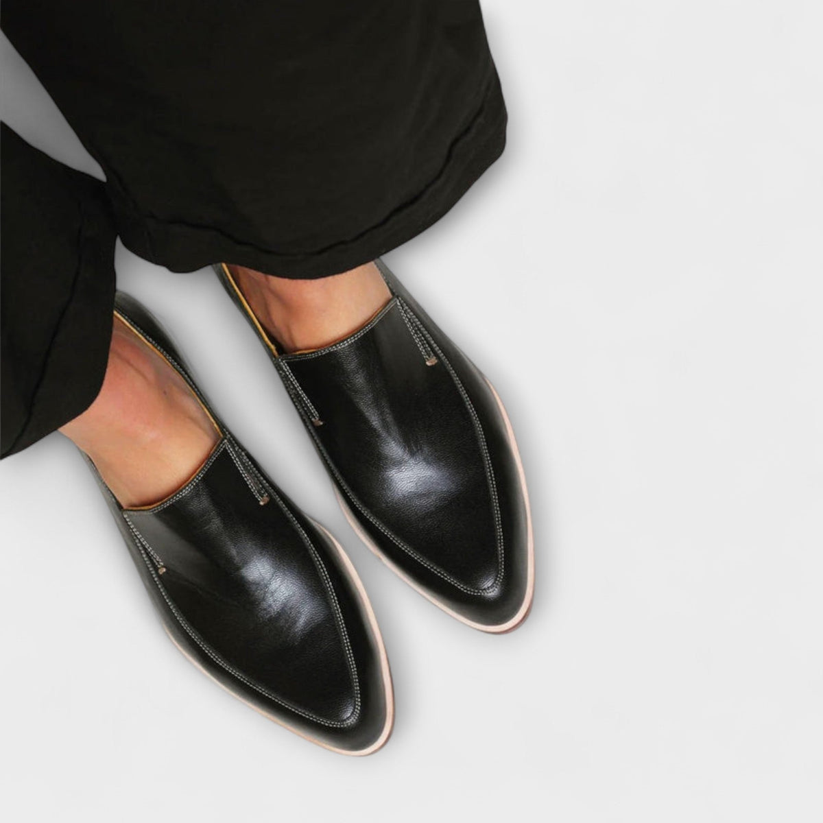 Dames Orthopedische Loafers Zwart – Comfortabele Instapschoenen
