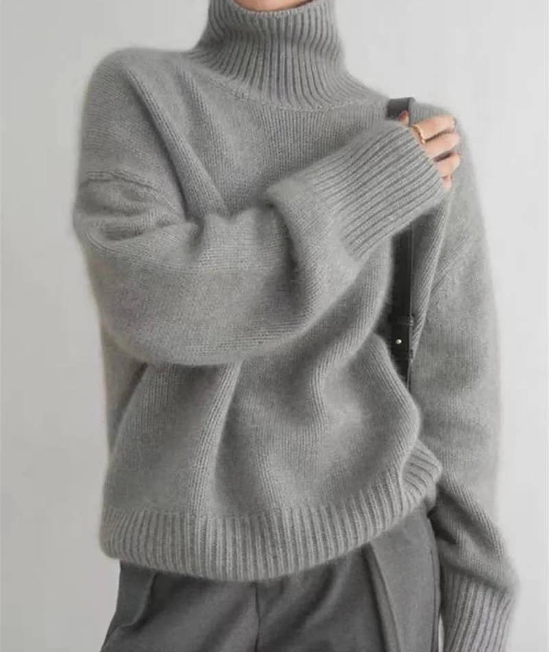 Dames Coltrui Cashmere met Lange Mouwen