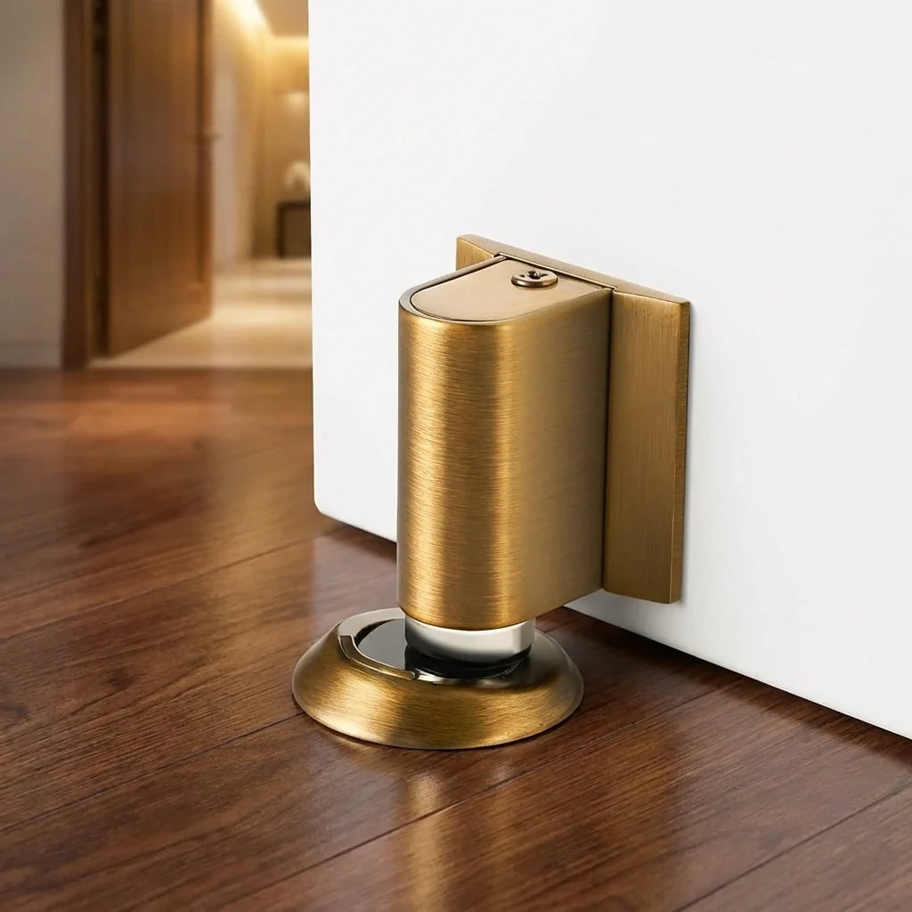 Magnetische Deurstopper met Muur- en Vloerbescherming