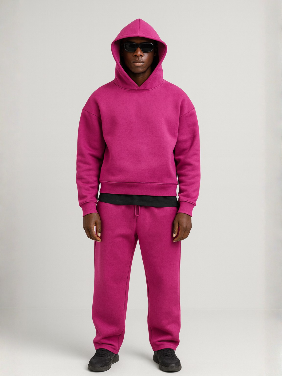 Heren Joggingset Oversize met Capuchon - Hoodie en Joggingbroek