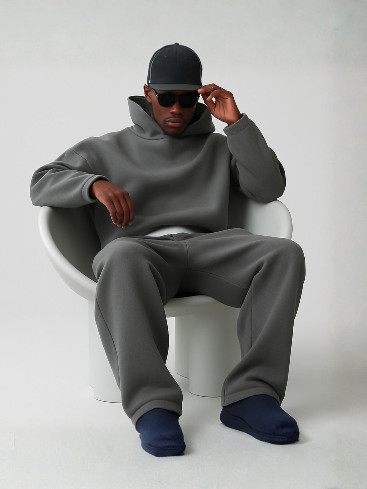 Heren Joggingset Oversize met Capuchon - Hoodie en Joggingbroek