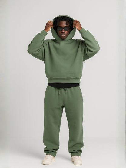 Heren Joggingset Oversize met Capuchon - Hoodie en Joggingbroek