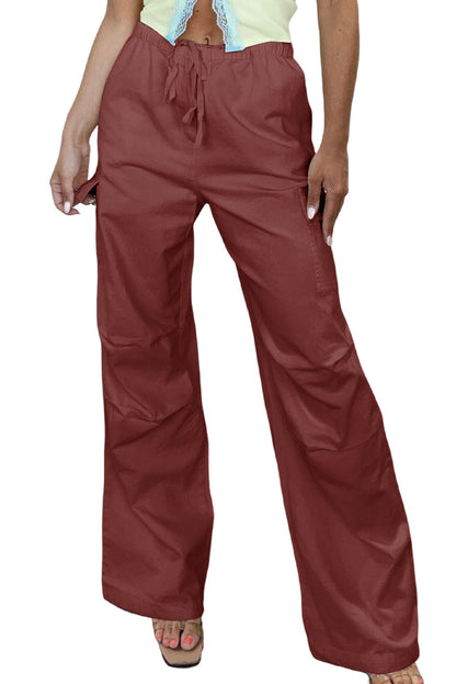 Elinor - Rode Cargo Broek
