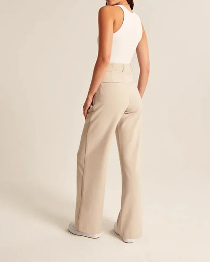 Jannora – Modieuze Flared Broek