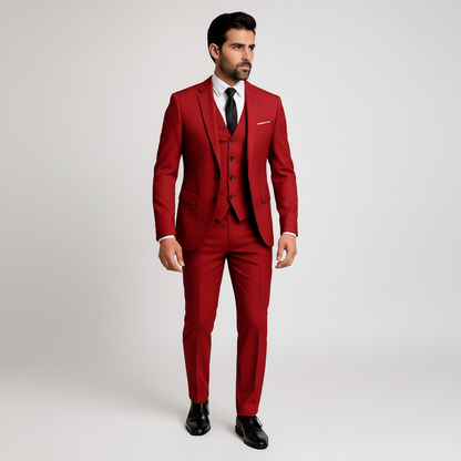 Heren Pak 3-Delig met Vest, Colbert en Pantalon