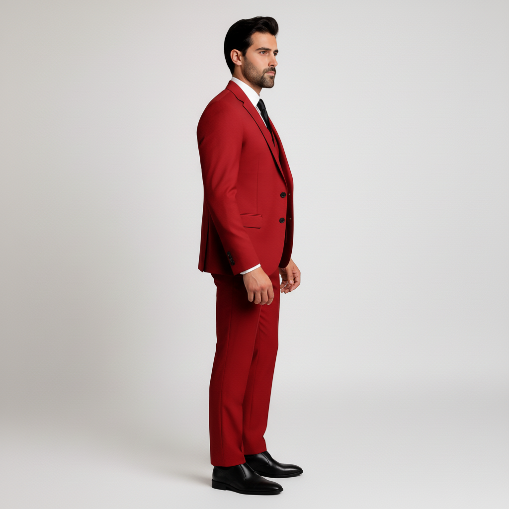 Heren Pak 3-Delig met Vest, Colbert en Pantalon