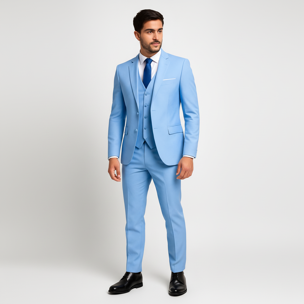 Heren Pak 3-Delig met Vest, Colbert en Pantalon