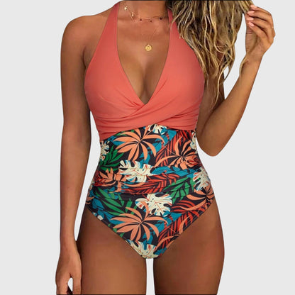 Dames V-hals Bikini – Getailleerd, Geschikt voor Zomer en Strandgebruik