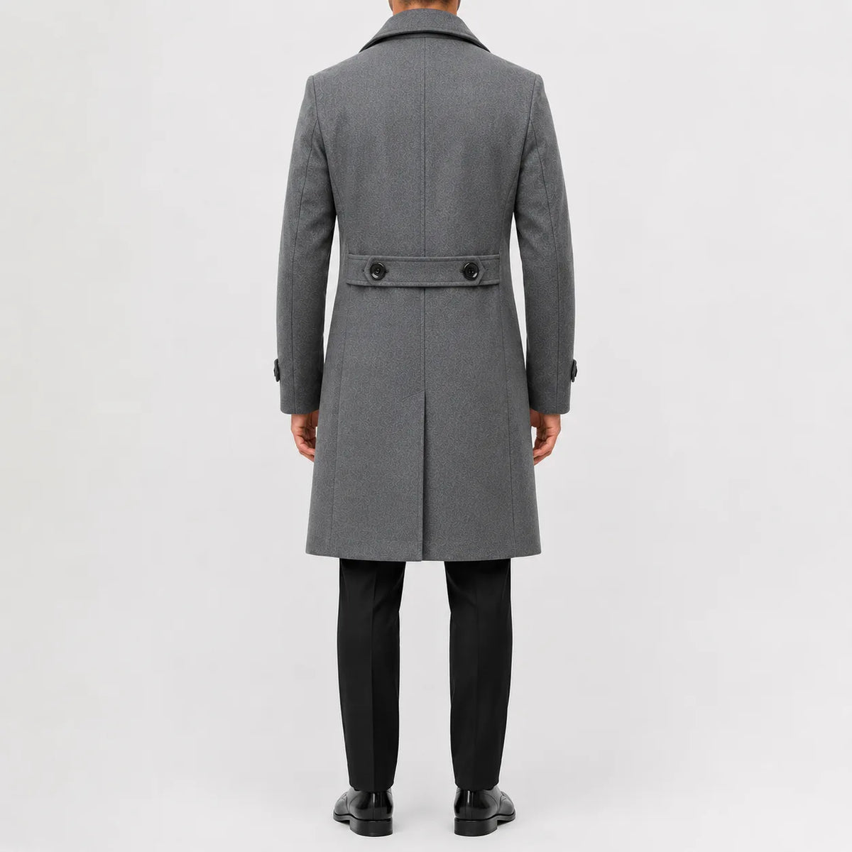 Trenchcoat met double-breasted sluiting