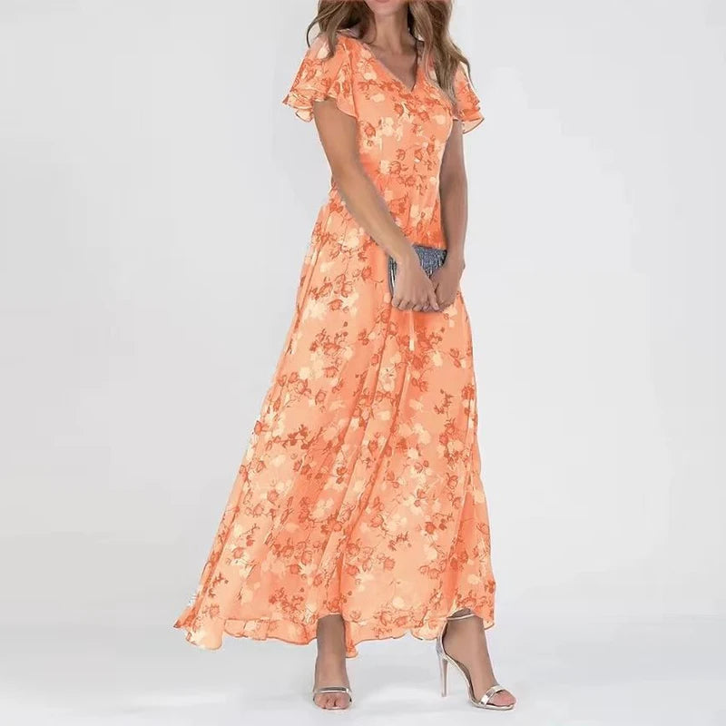 Nysha - Glamoureuze Jurk met Buikbedekking voor Dames
