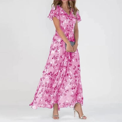 Nysha - Glamoureuze Jurk met Buikbedekking voor Dames