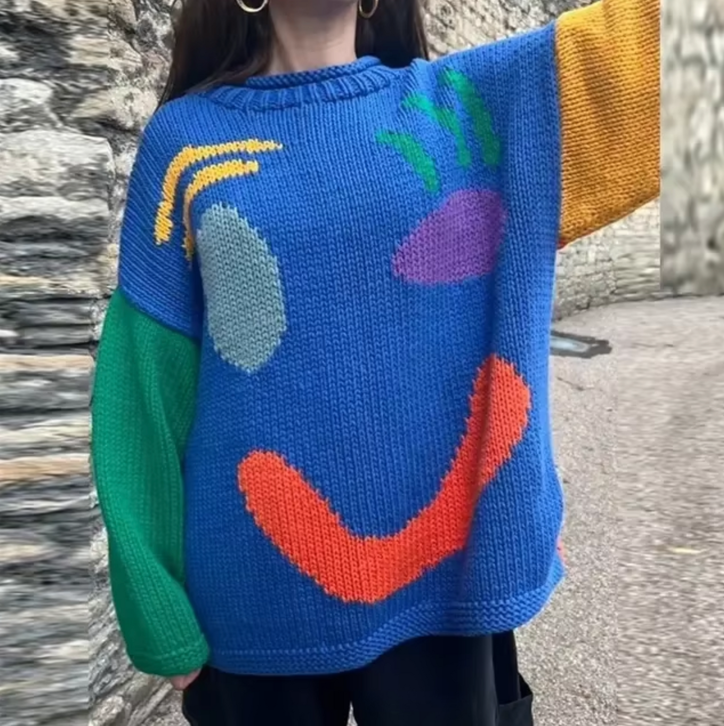 Fay - Oversized Boho Trui