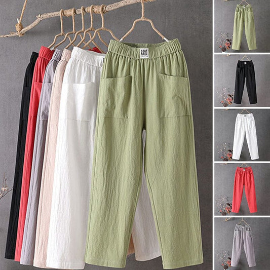 Nienke - Linnenmix Broek