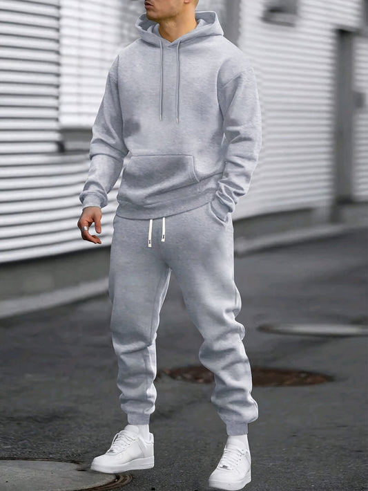 Heren Sportset Hoodie & Joggingbroek - Ademend Polyester