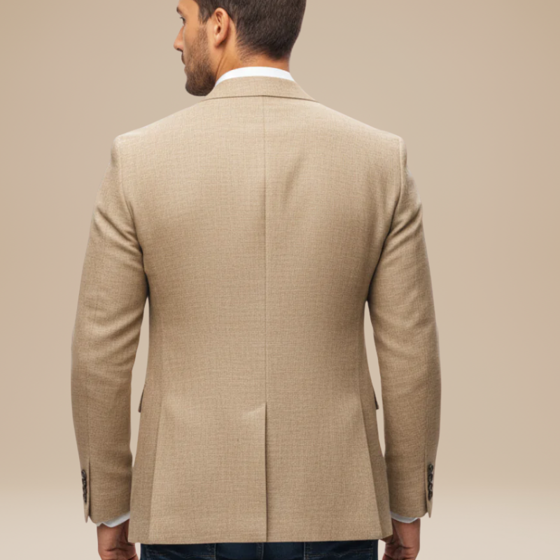 Heren Blazer Slimfit met Knopen – Zomerjasje