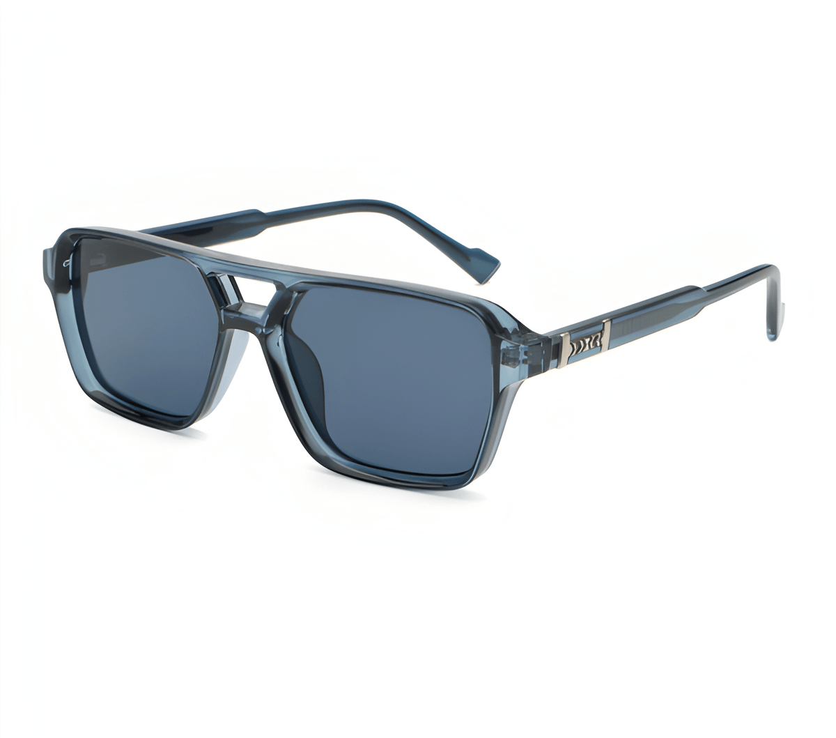 Heren Zonnebril Oversized Retro met Brede Glazen