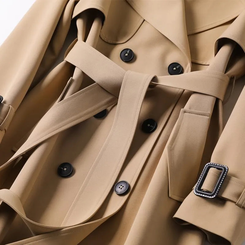 Dames Trenchcoat Klassiek met Ceintuur