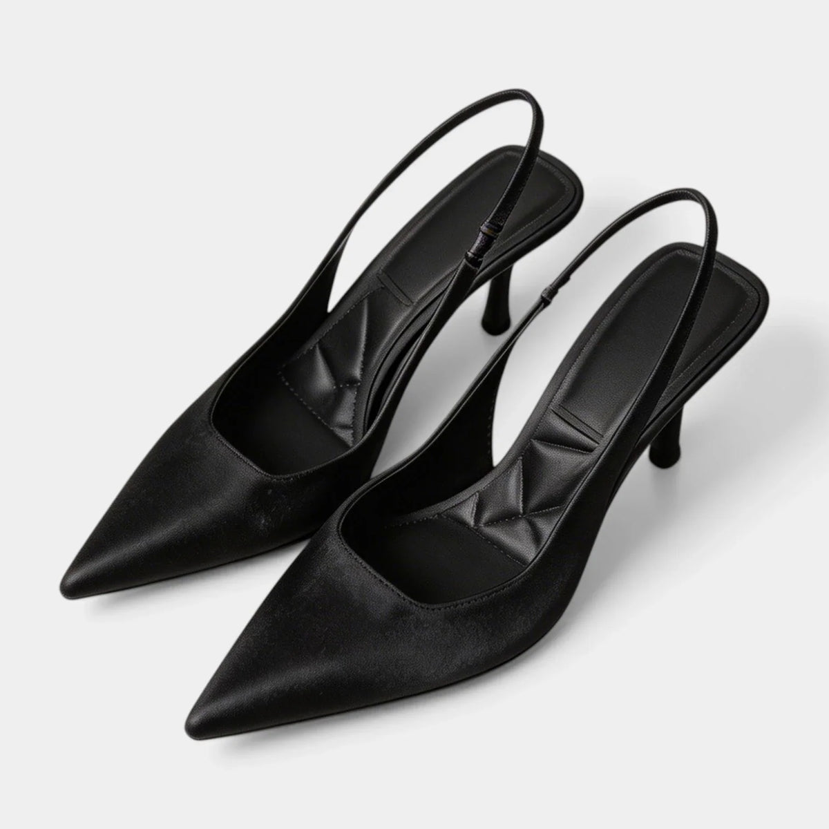 Dames Pumps Slingback met Puntneus en Naaldhak