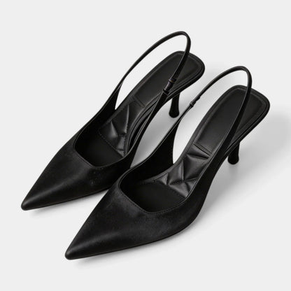 Dames Pumps Slingback met Puntneus en Naaldhak
