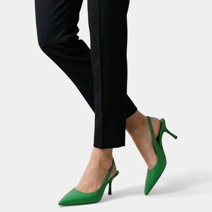 Dames Pumps Slingback met Puntneus en Naaldhak