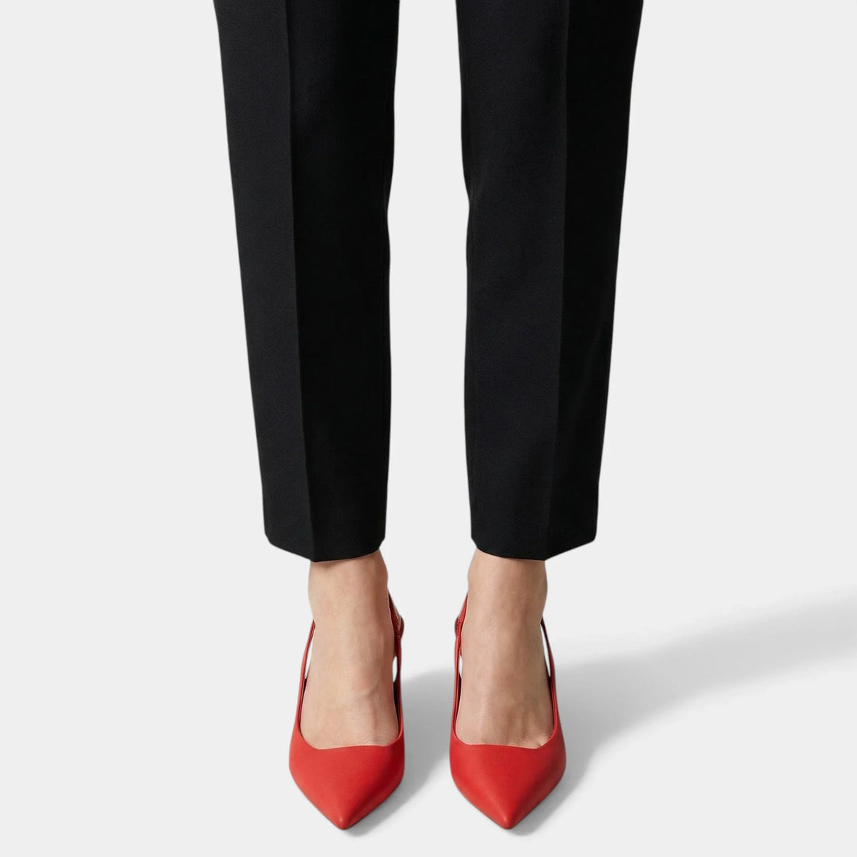 Dames Pumps Slingback met Puntneus en Naaldhak