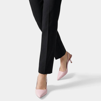 Dames Pumps Slingback met Puntneus en Naaldhak